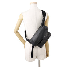 将图像加载到图库查看器中,Bottega Veneta Crossbody Bag Black578540 Leather Canvas
