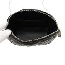 将图像加载到图库查看器中,Bottega Veneta Padded Halfmoon Black593165 Leather Size Mini
