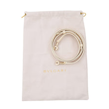 Load image into Gallery viewer, BVLGARI Infinitetum 2WAY Handbag IvoryOpal292003 Calf Leather