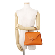 Load image into Gallery viewer, Valextra Valextra Iside 2-way Shoulder OrangeWBES0056028LOC99 Leather Size Medium
