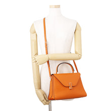 Load image into Gallery viewer, Valextra Valextra Iside 2-way Shoulder OrangeWBES0056028LOC99 Leather Size Medium