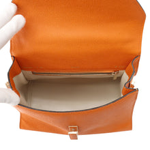 Load image into Gallery viewer, Valextra Valextra Iside 2-way Shoulder OrangeWBES0056028LOC99 Leather Size Medium