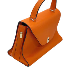 Load image into Gallery viewer, Valextra Valextra Iside 2-way Shoulder OrangeWBES0056028LOC99 Leather Size Medium