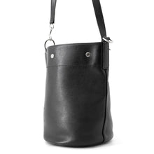 Load image into Gallery viewer, SAINT LAURENT PARIS Rive Gauche Bucket Bag Black683559 Leather
