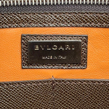 Load image into Gallery viewer, BVLGARI BVLGARI・BVLGARI Man Briefcase Brown Grained Calf Leather