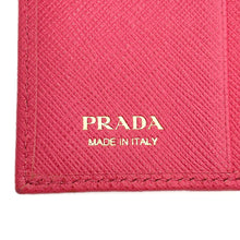 Load image into Gallery viewer, PRADA Tri-fold wallet Pink1MH176 Leather