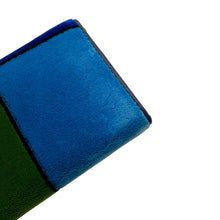 Load image into Gallery viewer, PRADA Long wallet Blue/Multicolor1MH019 Velour