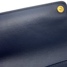 Load image into Gallery viewer, PRADA Long wallet Blue/Multicolor1MH019 Velour