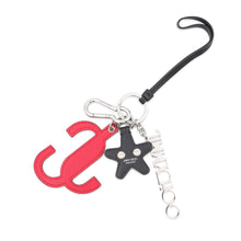 Load image into Gallery viewer, JIMMY CHOO Bag Charm Red/Black Leather
