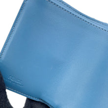 Load image into Gallery viewer, FENDI ZUCCA Baguette Tri-fold Wallet Blue8M0395AUNJF1SKL Canvas