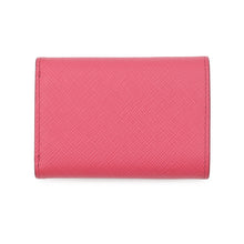 将图像加载到图库查看器中,PRADA Tri-fold wallet Pink1MH021 Leather