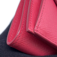将图像加载到图库查看器中,PRADA Tri-fold wallet Pink1MH021 Leather