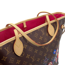 将图像加载到图库查看器中,LOUIS VUITTON LV × TM Neverfull PinkM13271 Monogram Size MM