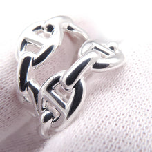 将图像加载到图库查看器中,HERMES Chaine d'Ancre Double Row Ring Size 49/#9 SV925
