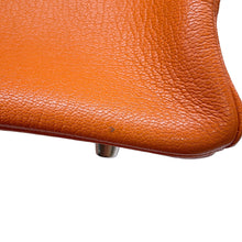 将图像加载到图库查看器中,HERMES Birkin Orange Chevre Myzore Goatskin Size 35