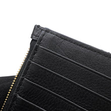 Load image into Gallery viewer, Dior Caro Zip Card Holder BlackS5131UWHC Lambskin