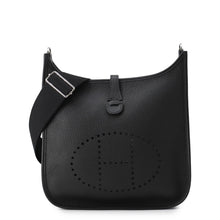 Load image into Gallery viewer, HERMES Evelyne 3 Black Taurillon Clemence Size PM