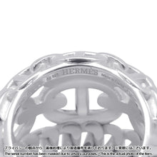 Load image into Gallery viewer, HERMES Chaine d'Ancre Multi Chain Ring Size TGM/51/#11 SV925