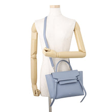 Load image into Gallery viewer, CELINE Belt bag Blue180153 Leather Size micro