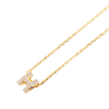 将图像加载到图库查看器中,HERMES Pop Ash Necklace Size Mini Marong rasse Lacquer Metal