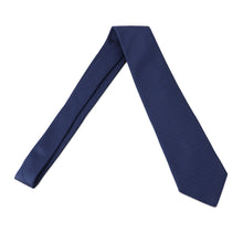 Load image into Gallery viewer, HERMES Silk necktie, 8 cm, H-trefle MarineH659448T Silk100%