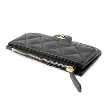 Load image into Gallery viewer, CHANEL Timeless Classics Line Card Case BlackAP2570 Caviar Leather