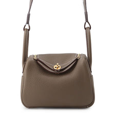 将图像加载到图库查看器中,HERMES Lindy Etoupe Taurillon Clemence Size Mini