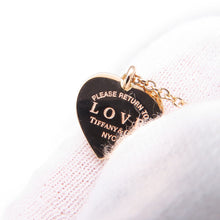 将图像加载到图库查看器中,TIFFANY&Co. Return to TIFFANY&Co. Love Heart Tag Key 18K Pink Gold