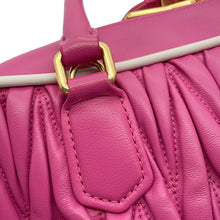 Load image into Gallery viewer, MIUMIU Matelassé 2-way Shoulder Bag Pink5BB142 Leather Size regular