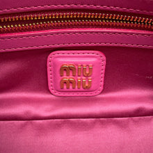 Load image into Gallery viewer, MIUMIU Matelassé 2-way Shoulder Bag Pink5BB142 Leather Size regular