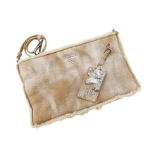 Load image into Gallery viewer, PRADA Fur Tote Bag BeigeBR3800 Leather Fur