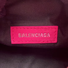 Load image into Gallery viewer, BALENCIAGA Super Busy Shoulder Bag Pink762516 Leather