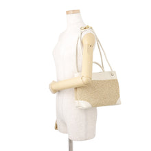 Load image into Gallery viewer, Bottega Veneta Andiamo 2-way Bag Sea Salt / Natural827478V5GX19293 Raffia Lambskin Size Small