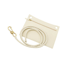 Load image into Gallery viewer, Bottega Veneta Andiamo 2-way Bag Sea Salt / Natural827478V5GX19293 Raffia Lambskin Size Small