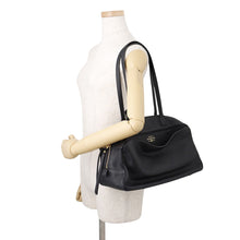 Load image into Gallery viewer, BALENCIAGA Bowling bag Black826425 Leather
