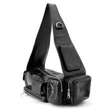 Load image into Gallery viewer, BALENCIAGA Super Busy Shoulder Bag Black762516 Leather