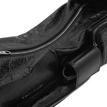 Load image into Gallery viewer, BALENCIAGA Super Busy Shoulder Bag Black762516 Leather