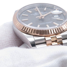 Load image into Gallery viewer, ROLEX Datejust W36mm Stainless Steel K18PG Slate Dial126231