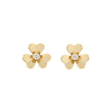将图像加载到图库查看器中,Van Cleef & Arpels Frivole Earrings Size MiniVCARPJMN00 18K Yellow Gold