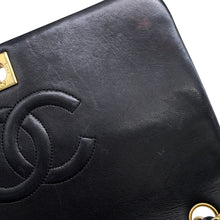 将图像加载到图库查看器中,CHANEL Full flap ChainShoulder Bag BlackA02500 Lambskin Size 23