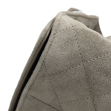 将图像加载到图库查看器中,CHANEL CHANEL25 ChainShoulder Bag GrayAS5293 suede Size Small
