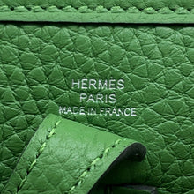 Load image into Gallery viewer, HERMES Evelyne Long Vert Yucca Taurillon Clemence