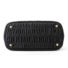 Load image into Gallery viewer, PRADA Gathered 2WAY Handbag Black1BA173_2B25_F0002 Nappa Goful