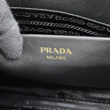 Load image into Gallery viewer, PRADA Gathered 2WAY Handbag Black1BA173_2B25_F0002 Nappa Goful