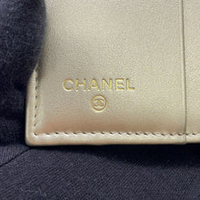 Load image into Gallery viewer, CHANEL CC Logo Small Flap Wallet GoldAP4656 Caviar Leather