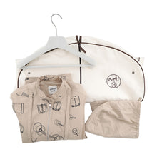 Load image into Gallery viewer, HERMES Cahiers du Colporteur Jacket Size 36 Beige6H0157DN Cotton Polyester