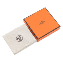 Load image into Gallery viewer, HERMES Petit H Maillon Enchaîné Green/Orange Calf Leather
