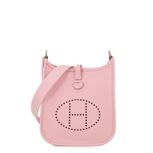 将图像加载到图库查看器中,HERMES Evelyne Long Amazon Rose Sakura Taurillon Clemence Size TPM