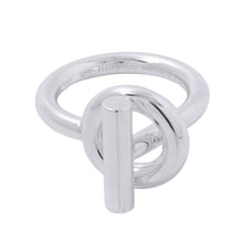 Load image into Gallery viewer, HERMES Echappee Ring Size MM/54/#14 SV925