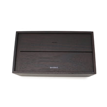 将图像加载到图库查看器中,HERMES Tissue Case Playard GM Etoupe/Brown Mahogany TaurillonH Size GM